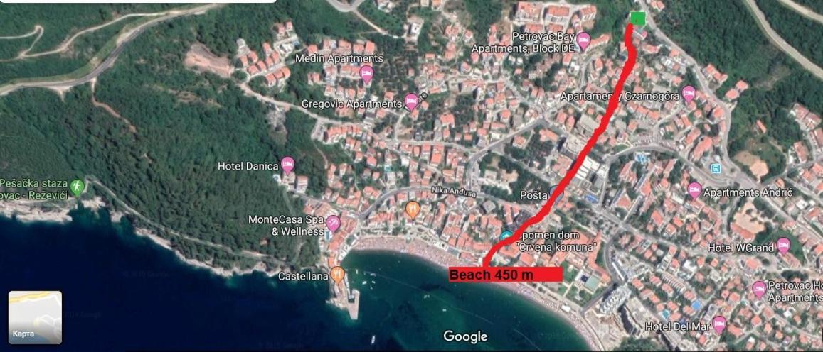 Apartment Green House Petrovac Εξωτερικό φωτογραφία